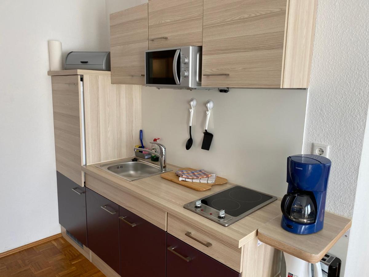 Apartmenthaus Zentrum Komfort Apartments Mit Minikuchen Verschiedener Grossen Kassel Luaran gambar